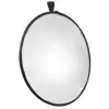 Refletor de estúdio fotográfico Walimex 17681 redondo preto dourado prateado transparente branco diâmetro 56 cm