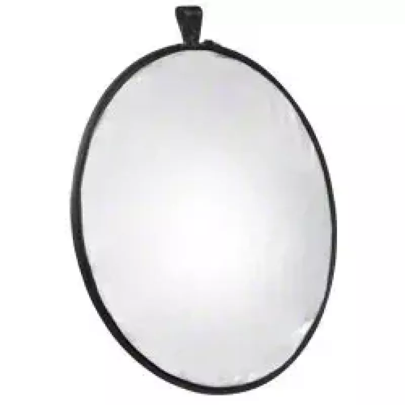 Refletor de estúdio fotográfico Walimex 17681 redondo preto dourado prateado transparente branco diâmetro 56 cm