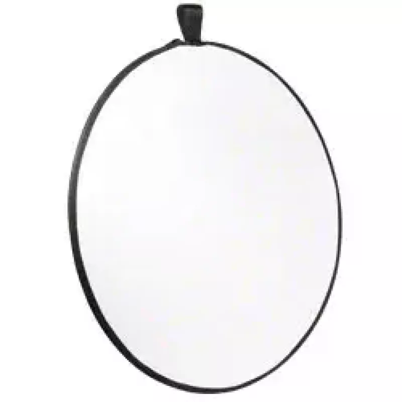 Refletor de estúdio fotográfico Walimex 17681 redondo preto dourado prateado transparente branco diâmetro 56 cm