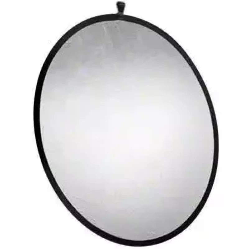 Refletor Walimex 17690 redondo dourado prateado 107 cm