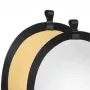 Refletor Walimex 17689 redondo dourado prateado 56 cm