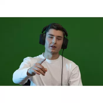 Tela de fundo Hama Chairy greenscreen dobrável para cadeira, 130 cm