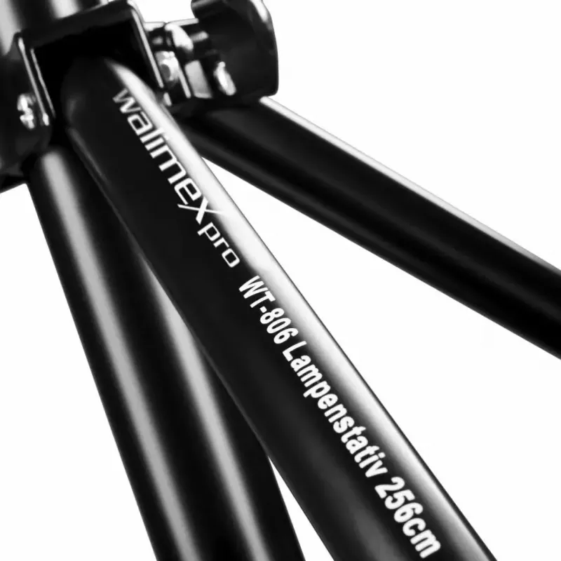 Walimex pro WT-806 tripé de iluminação 256 cm, conjunto de 4 1020305