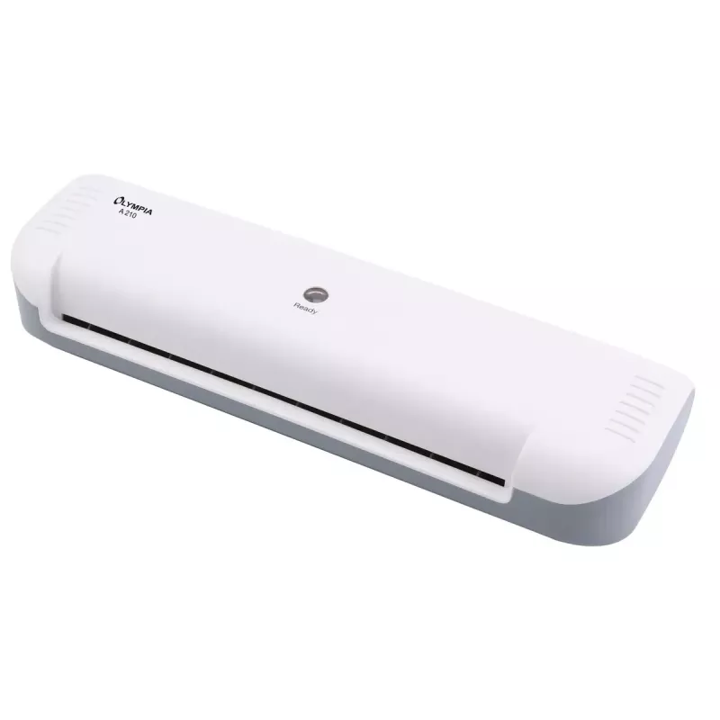 Plastificadora a quente Olympia A 210 300 mm/min Cinzento Branco