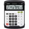 Calculadora financeira Casio WD-320MT Secretária 12 dígitos Preto Branco