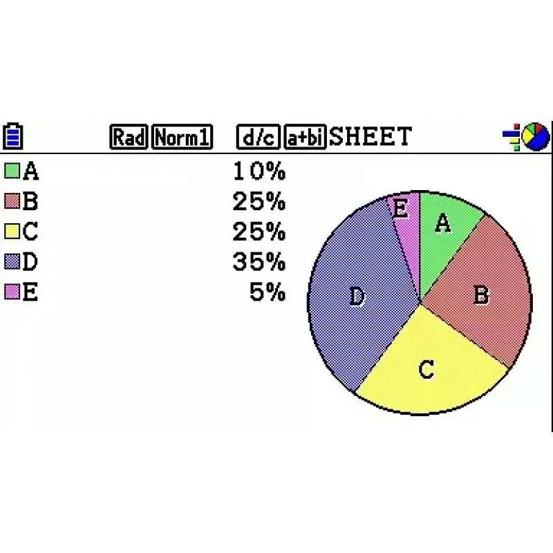 Calculadora gráfica Casio FX-CG50 Pocket preto