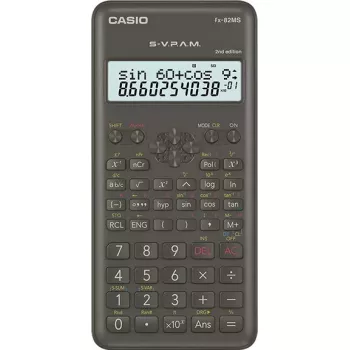 Calculadora científica Casio FX-82MS-2 Bolso Preto