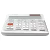 Calculadora básica Casio JE-12E-WE de secretária 12 dígitos branca