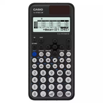 Calculadora científica Casio ClassWiz FX-87DE CW 12 dígitos preta