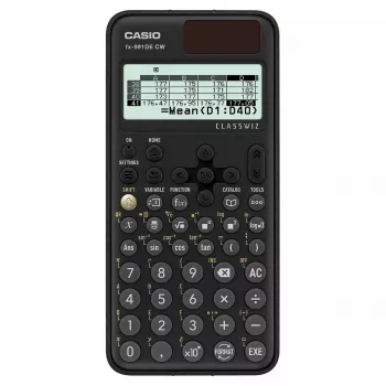 Calculadora científica Casio fx-991DE CW 12 dígitos preta