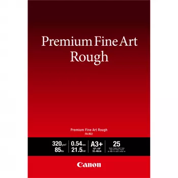 Papel Canon FA-RG1 Premium Fine Art Rough, A3 Plus, 25 folhas