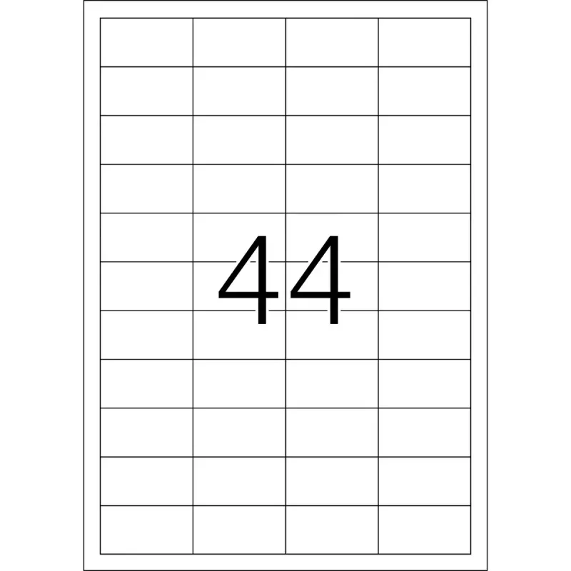 Etiquetas HERMA Premium A4 48,3x25,4 mm 1100 unidades