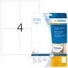Etiquetas removíveis HERMA 5082 A4 105x148 mm branco