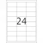 Etiqueta de impressora autoadesiva HERMA Labels resistente A4 66x33,8 mm