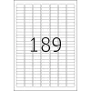 Etiqueta de impressora autoadesiva HERMA Labels Premium A4 25,4x10 mm 4725 unid.