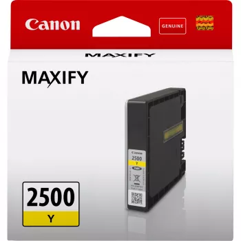 Tinteiro Canon PGI-2500 Y 9,6 ml amarelo