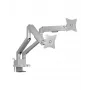 Suporte para monitor icybox 61085 para 2 monitores com fixação à mesa – suporte de mesa para dois monitores