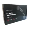 Suporte para monitor LC-Power LC-EQ-A49B 124,5 cm preto com grampo 20 kg
