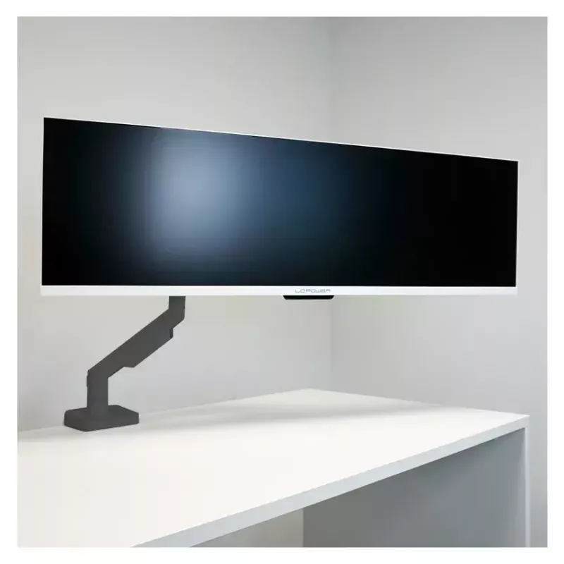 Suporte para monitor LC-Power LC-EQ-A49B 124,5 cm preto com grampo 20 kg