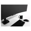 Suporte para monitor LC-Power LC-EQ-A49B 124,5 cm preto com grampo 20 kg