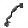 Suporte para monitor LC-Power LC-EQ-A49B 124,5 cm preto com grampo 20 kg
