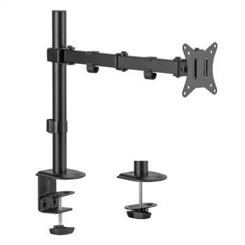 Suporte para monitor LC-Power LC-EQE-A32B 32 polegadas preto com grampo 9 kg