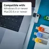 INTENSO Office Line multipack de pen drives 5×64 GB, USB-A, USB 3.2 Gen 1, Swivel, multicolor