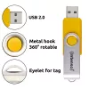 INTENSO Office Line multipack de pen drives 5×64 GB, USB-A, USB 3.2 Gen 1, Swivel, multicolor