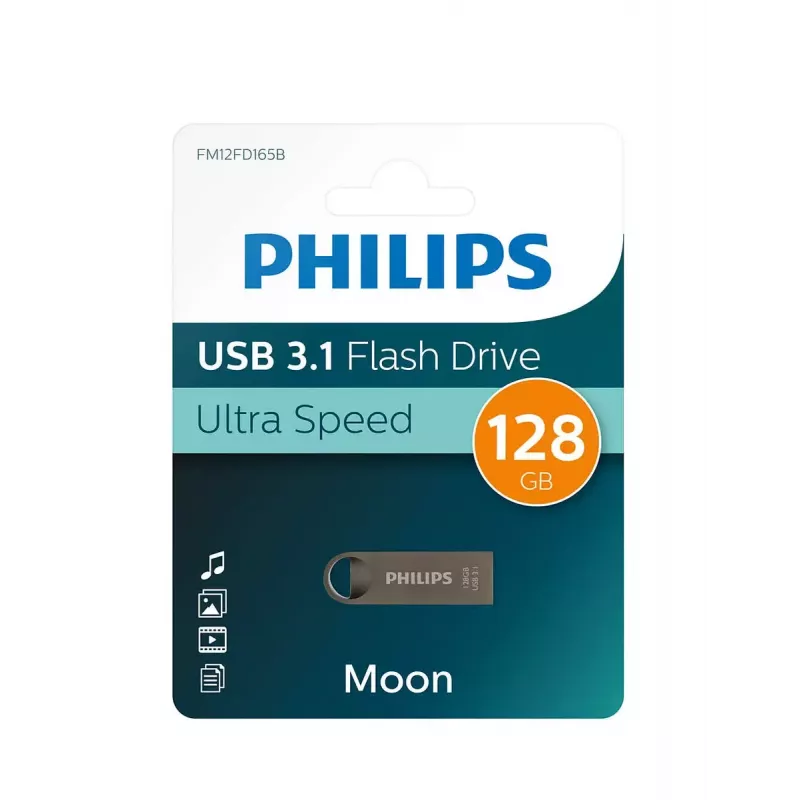 Philips Moon Edition 3.1 pen drive 128 GB USB Type-A 3.2 Gen 1 (3.1 Gen 1) cinzento
