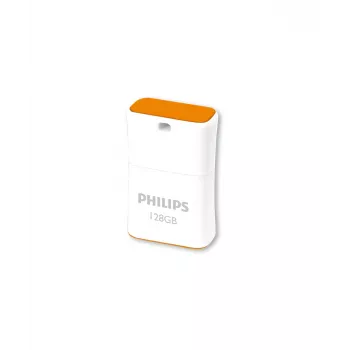 Philips Pico pen drive 128 GB USB Type-A 2.0 laranja, branco