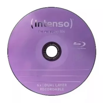 BD-R Intenso 5001115 25GB 6x 50 unidades Cakebox