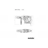 Martelo perfurador Metabo KHEV 5-40 BL