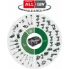 Bosch EasyImpact 18V-40 1630 RPM preto, verde