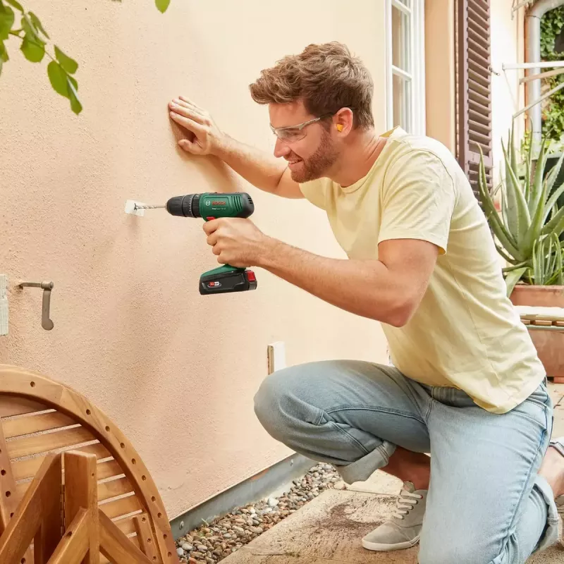 Bosch EasyImpact 18V-40 1630 RPM preto, verde