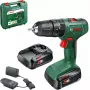 Bosch EasyImpact 18V-40 1630 RPM preto, verde