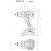 Chave de impacto rotativa Metabo 602325840 preto iões de lítio 400mm