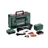 Metabo MT 18 LTX BL QSL ferramenta multifunções oscilante a bateria, 18 V, com 2 baterias