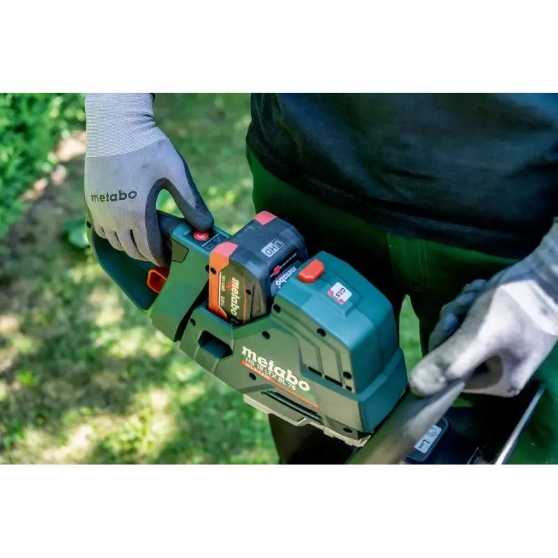 Metabo HS 18 LTX BL 75 lâmina única 4,4 kg bateria 18 V