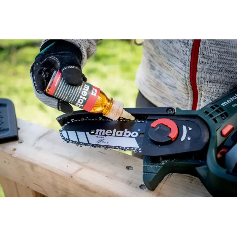 Metabo MS 18 LTX 15 motosserra a bateria, 18 V, 1x 2,0 Ah