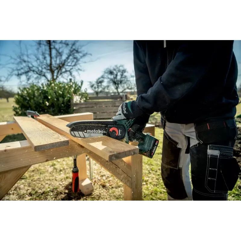 Metabo MS 18 LTX 15 motosserra a bateria, 18 V, 1x 2,0 Ah