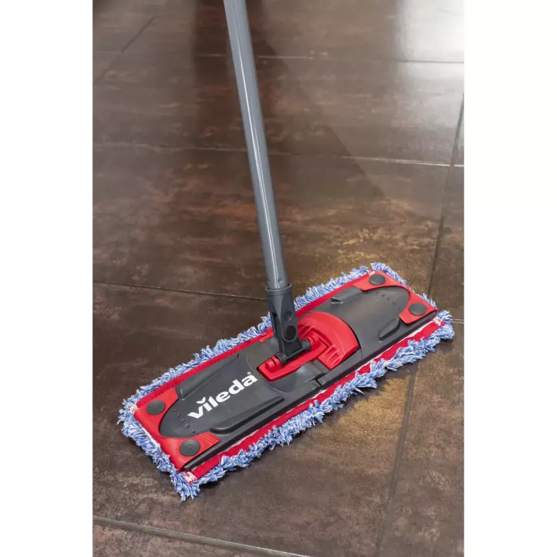 Sistema de limpeza Vileda SuperMocio Revolution um balde Preto Vermelho Branco