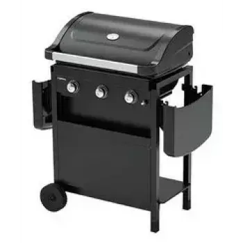 Grelhador a gás Campingaz Compact 3 L 7500 W preto tipo barril