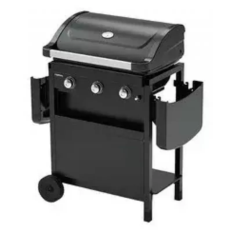 Grelhador a gás Campingaz Compact 3 L 7500 W preto tipo barril