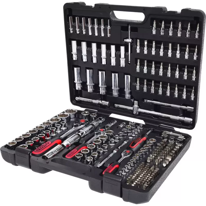Conjunto de chaves de caixa KS Tools 918.0795 195 cabeças imperial 10 kg