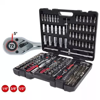 Conjunto de chaves de caixa KS Tools 918.0795 195 cabeças imperial 10 kg