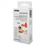 uvex com4-fit tampões descartáveis para os ouvidos 33 dB, 15 pares (2112131)