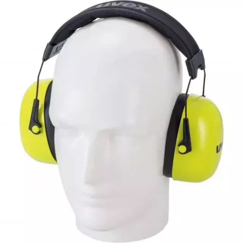 Óculos de proteção com arco de cabeça Uvex K20 hi-viz amarelo construção 2630021