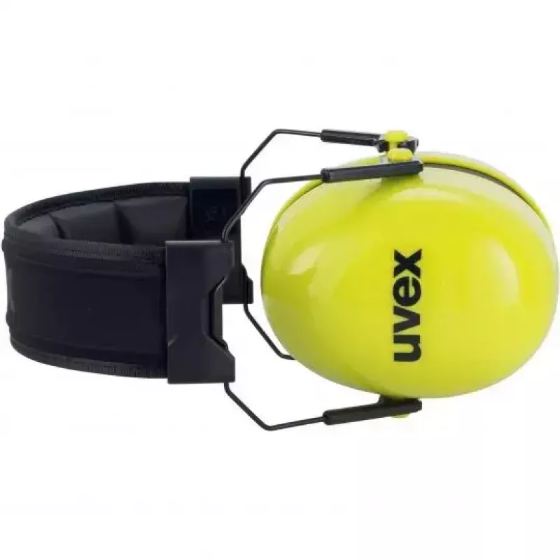 Óculos de proteção com arco de cabeça Uvex K20 hi-viz amarelo construção 2630021