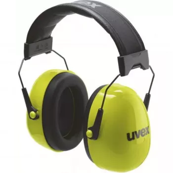 Óculos de proteção com arco de cabeça Uvex K20 hi-viz amarelo construção 2630021