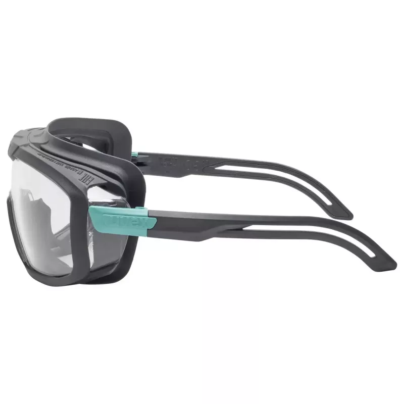 Óculos de proteção Uvex i-guard policarbonato azul cinzento transparente